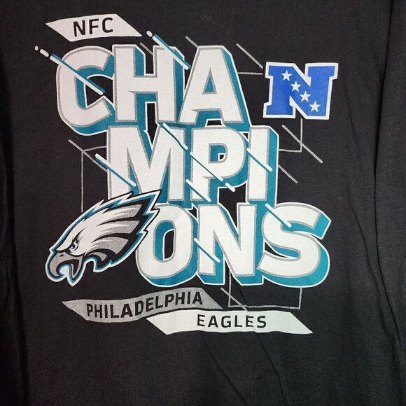Philadelphia Eagles 2017 NFC Champions Long Sleeve T-Shirt 🦅 - Picture 14 of 14